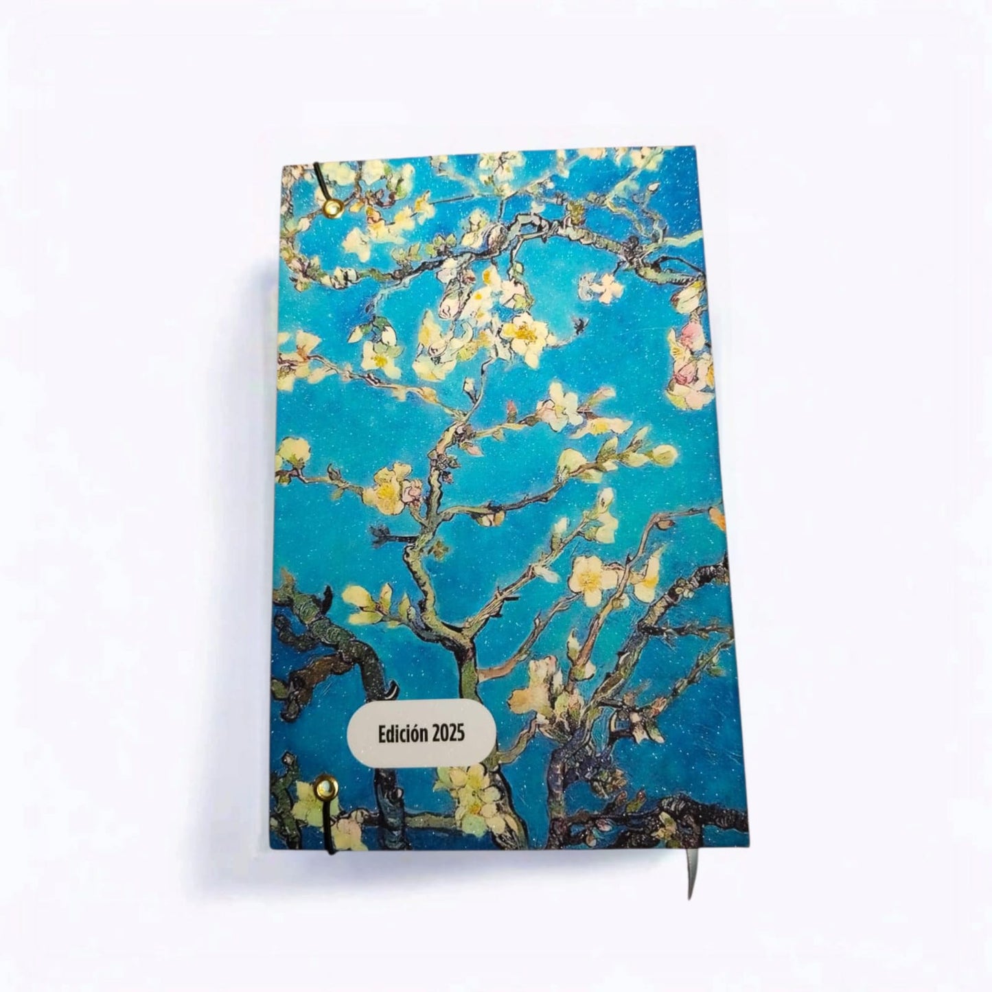 CONSTITUCIÓN POLÍTICA MEXICANA- EDICIÓN 2025. DISEÑO "ALMENDRO EN FLOR" VAN GOGH.