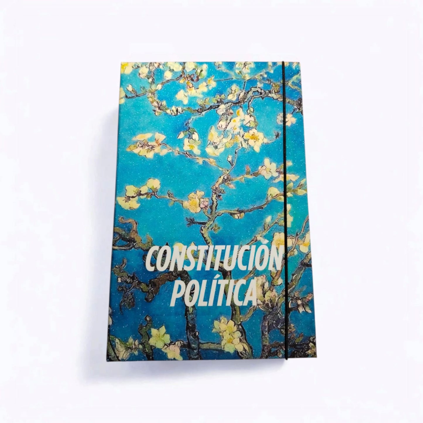 CONSTITUCIÓN POLÍTICA MEXICANA- EDICIÓN 2025. DISEÑO "ALMENDRO EN FLOR" VAN GOGH.