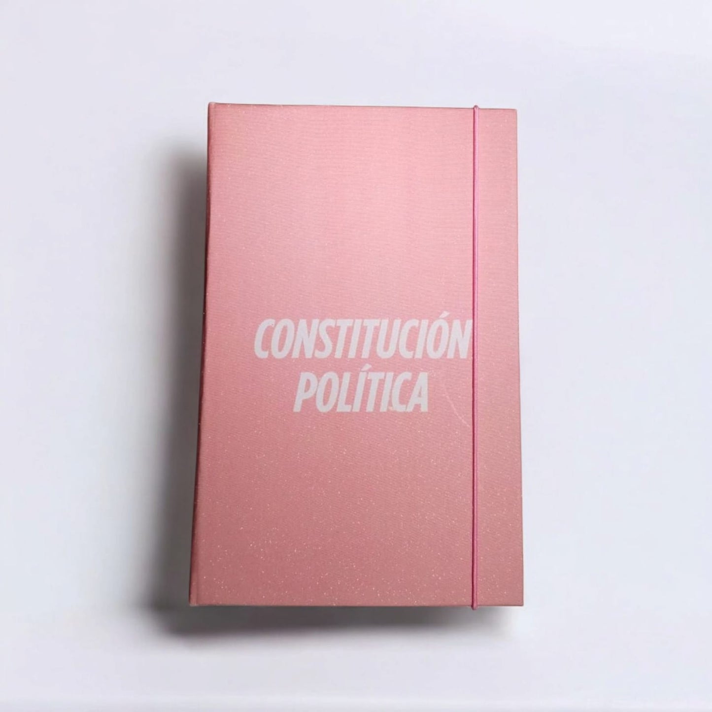 CONSTITUCIÓN POLÍTICA MEXICANA- EDICIÓN 2025. COLOR ROSA PASTEL