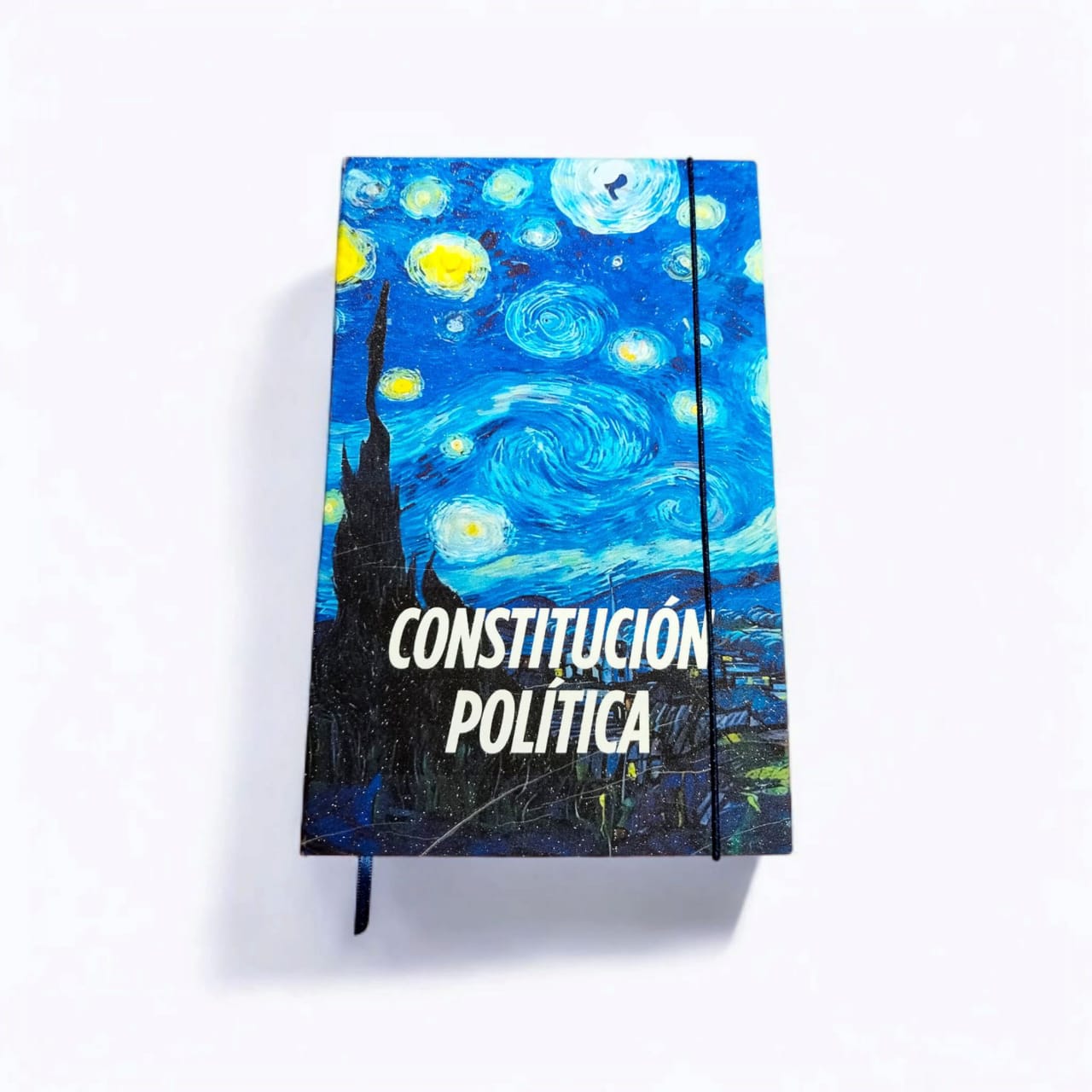 CONSTITUCIÓN POLÍTICA MEXICANA- EDICIÓN 2025. DISEÑO "LA NOCHE ESTRELLADA" VAN GOGH.